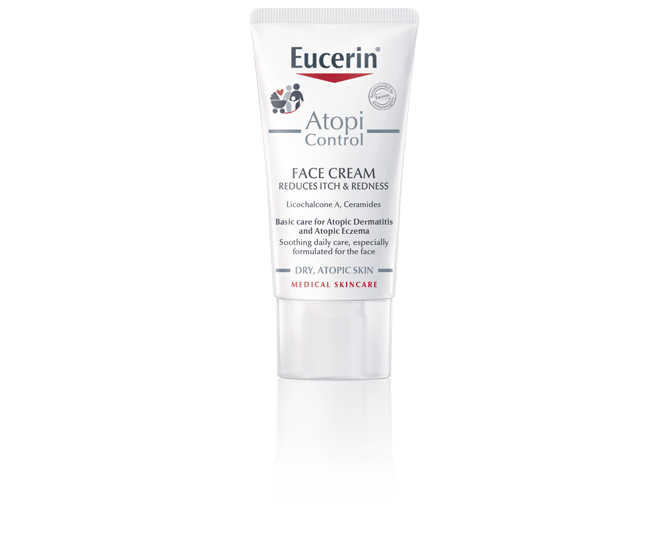 AtopiControl Calming Face Cream for Atopic Dermatitis Eucerin